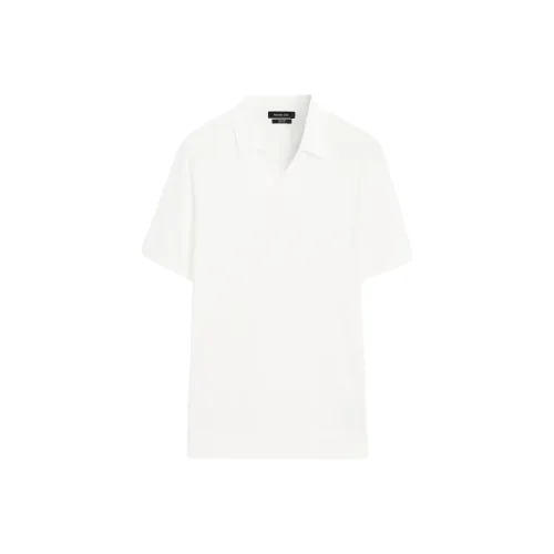 Massimo Dutti Polo Shirt Men's White