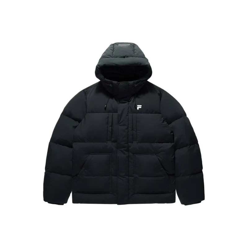 FILA FUSION QRFUSION LIFE Down Jacket Men's Jet Black-0