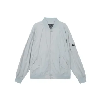GUESS Jackets Coats Men's Light Gray