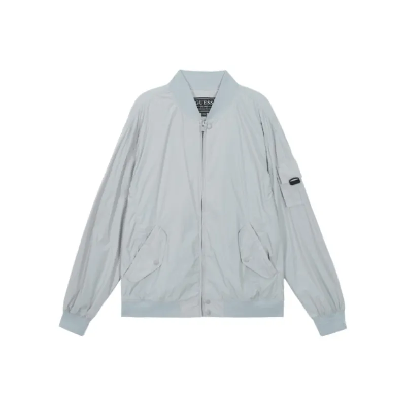 GUESS Jackets Coats Men's Light Gray-0