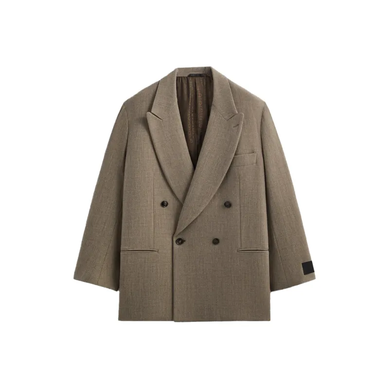 KITH X Giorgio Armani Virgin Wool Double Breasted Jacket-0