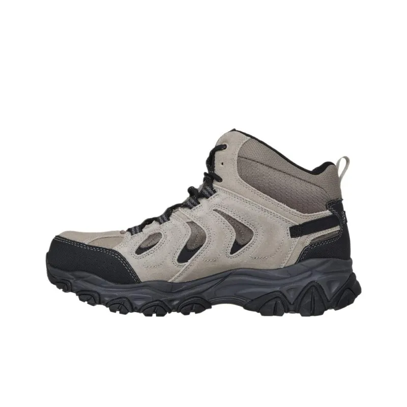 Skechers After Burn High Top Hiking Shoes Men's Umber-2