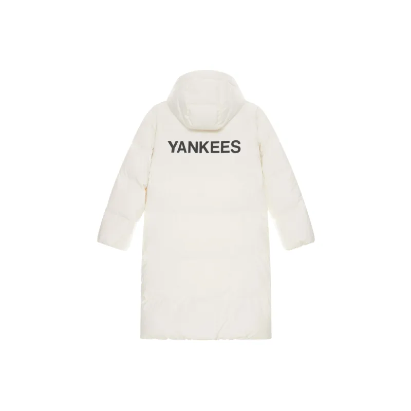 MLB New York Yankees Basic Collection FW24 Down Jacket Unisex Ivory-0