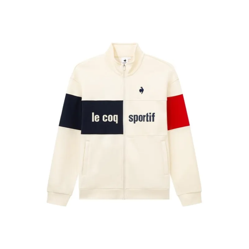 Le Coq Sportif Jackets Coats Unisex Original White-0