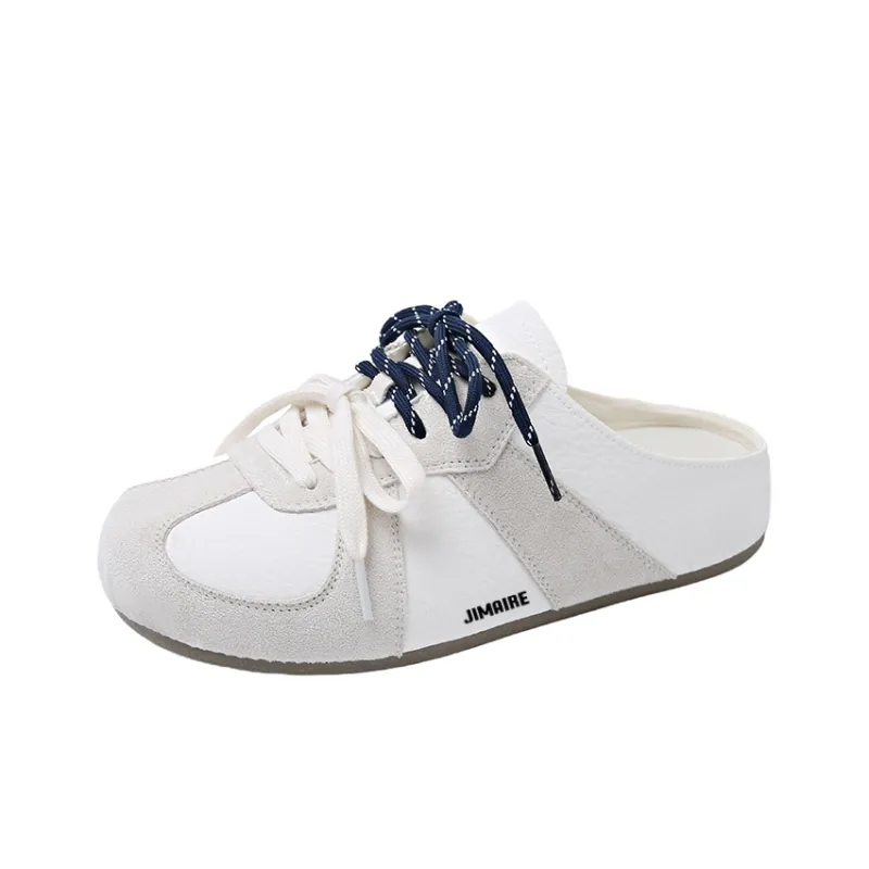 King Jinmai Rubber Sole Abrasion Resistant Slip Resistant Closed Toe Slippers Women's-5