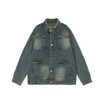 Michael Rock Denim Jacket Unisex