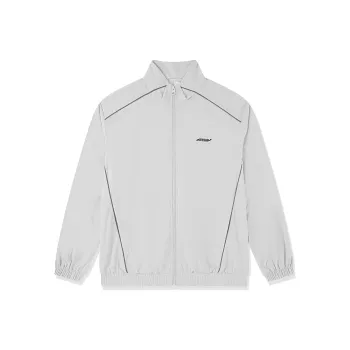 QIAODAN Jackets Coats Unisex Light Moss Gray