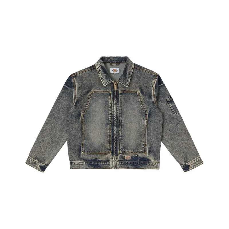 Dickies Denim Jacket Unisex Blue-0