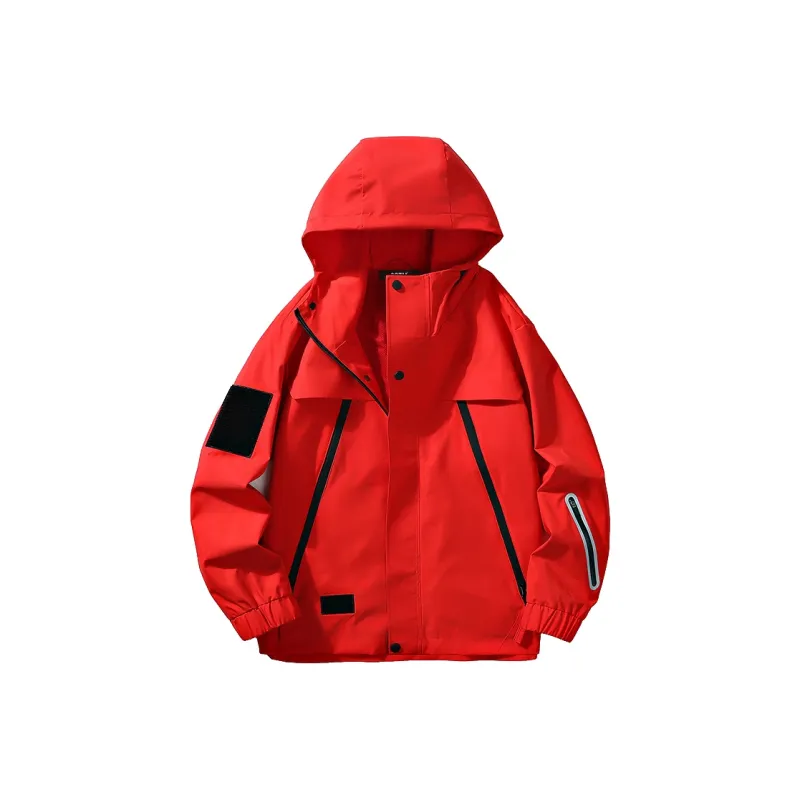 33TH Jackets Coats Unisex Rainy Blue-8