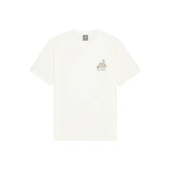 New Balance T Shirt Unisex Ivory White