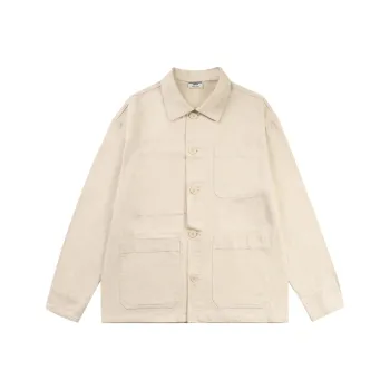 BORDERLESS BDLS Jackets Coats Unisex Beige Apricot