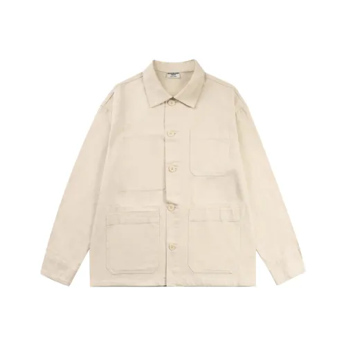 BORDERLESS BDLS Jackets Coats Unisex Beige Apricot