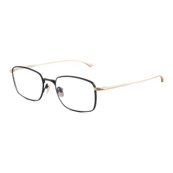 MASUNAGA Titanium Rectangular Eyeglass Frames Unisex Multicolor