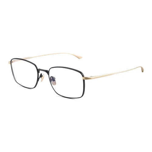 MASUNAGA Titanium Rectangular Eyeglass Frames Unisex Multicolor