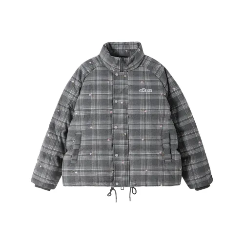 ER Down Jackets Unisex Gray