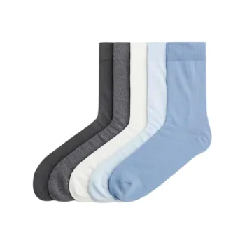 H&M Mid Calf Socks Men's 5 Pack