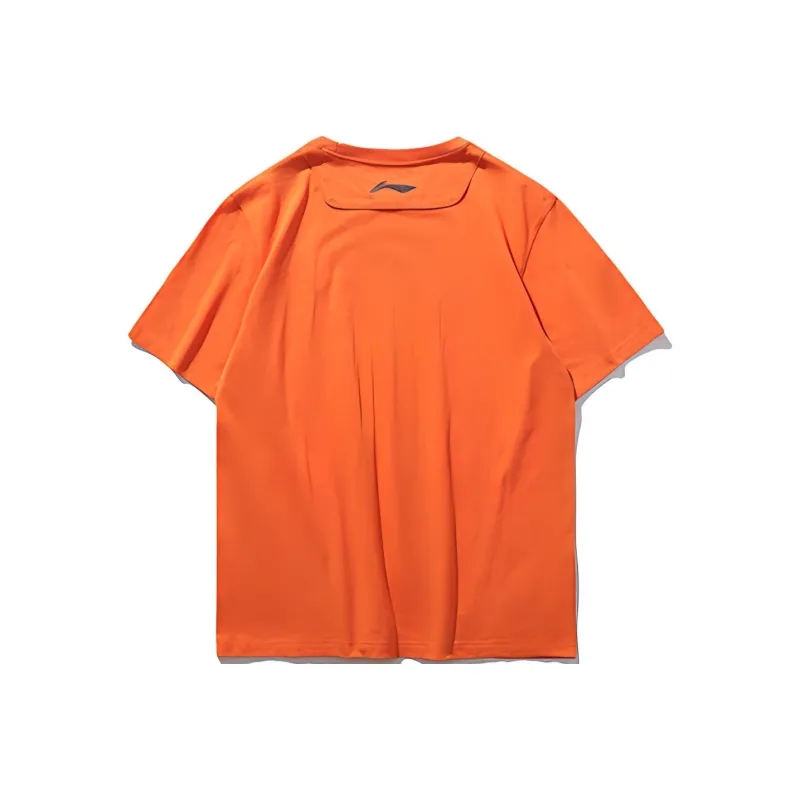 LiNing x Tide Badfive T Shirt Men's Orange-1
