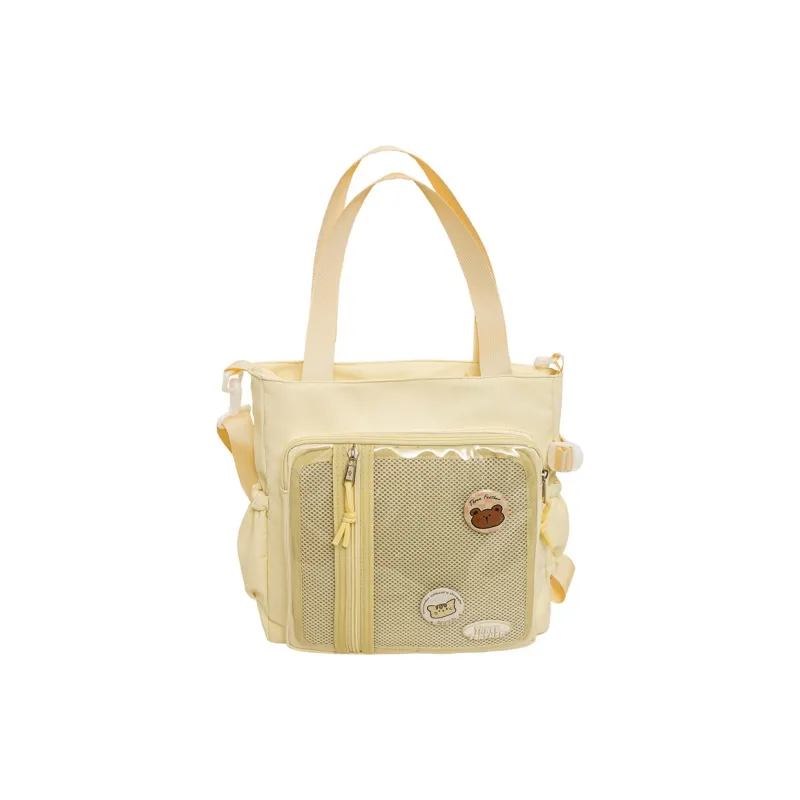 OUZIHUANG Nylon Shoulder Bag Women's Multicolor-11