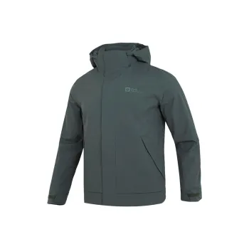 Jack Wolfskin Waterproof And Windproof Windbreaker Jacket Men's