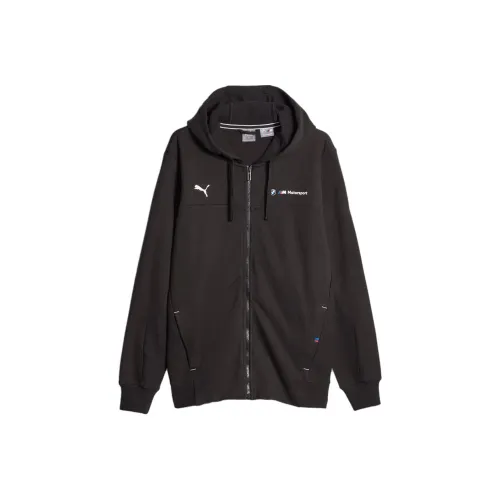PUMA Bmw M Motorsport Men's Hooded Sweat Jacket