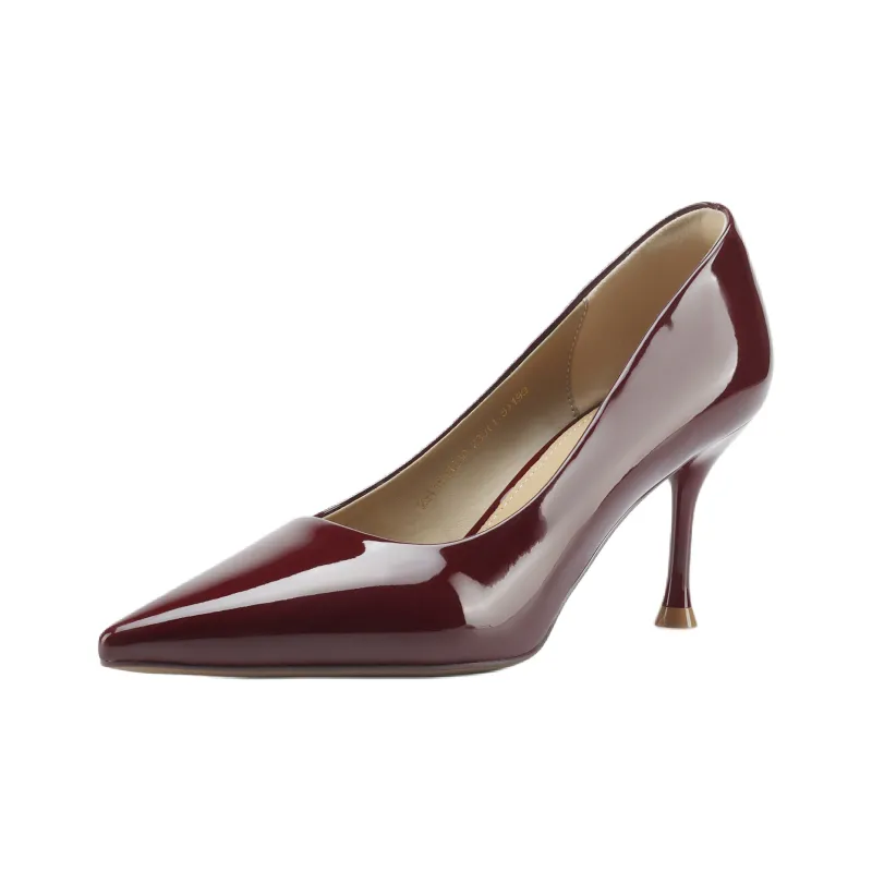 FIVE PLUS Slim Heel High Heels Women's-10