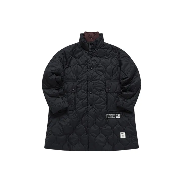 FILA x Mihara Yasuhiro MIHARA YASUHIRO Collaboration Collection Puffer Jacket Men's Jet Black-0