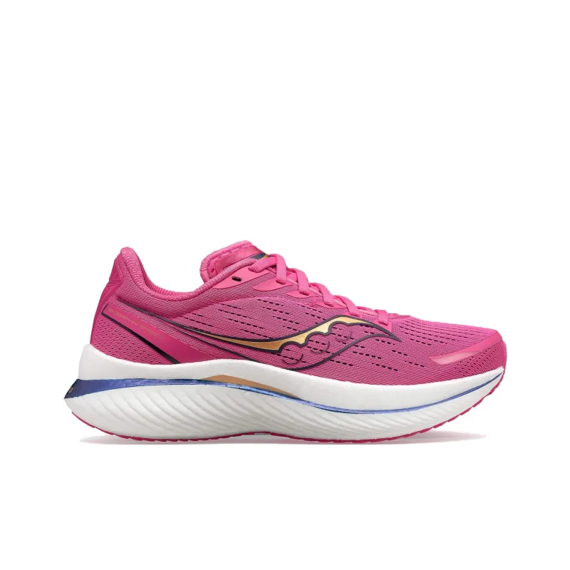 Saucony Endorphin Speed 3 Anti Slip Wear Resistant Low Top Running Shoes Women's Pink-1