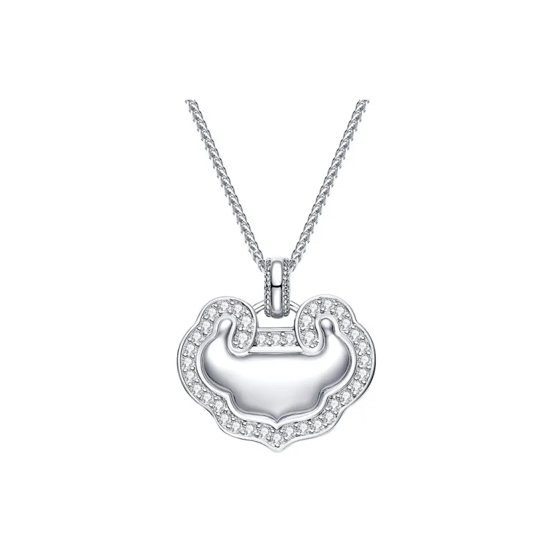 QIDUYINSHI S925 Silver Necklaces Women's-0