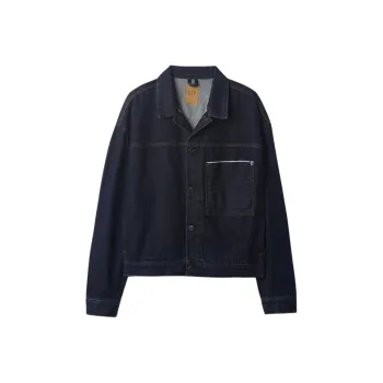 GAP Denim Jacket Men's Dark Wash Blue