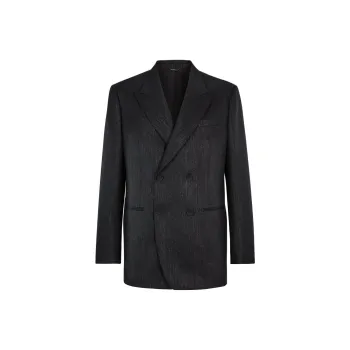 FENDI Collared Button Up Jacket