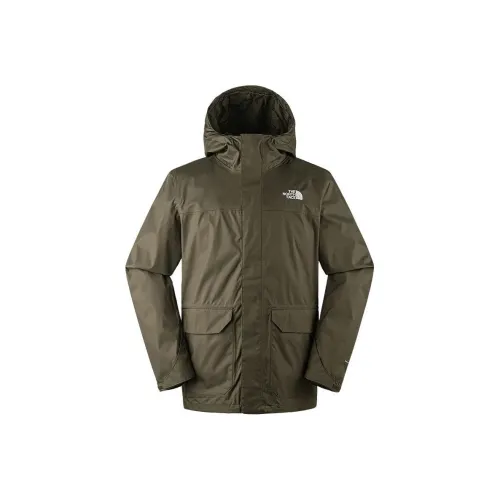 THE NORTH FACE City Outdoor Collection Windbreaker Jackets Men Green