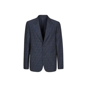 FENDI Embroidered Blazer