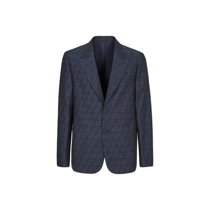 FENDI Embroidered Blazer-0