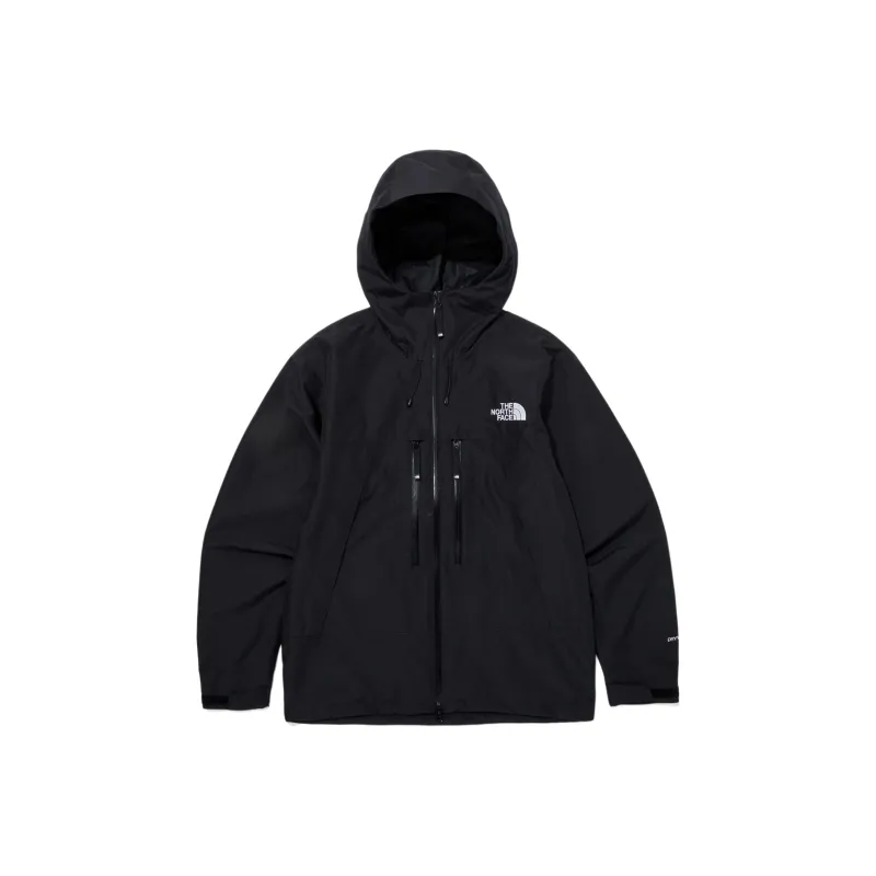 THE NORTH FACE SS24 Water Resistant Windproof Breathable Windbreaker Jacket Unisex Black-0