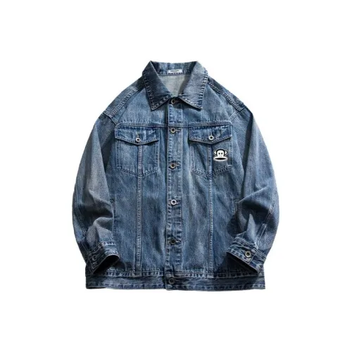 PAUL FRANK Denim Jacket Men's Mercury Blue