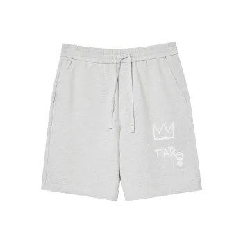 JACK JONES· JACK JONES/Jack Jones X Basquiat Casual Shorts Men's G41 Light Heather Gray