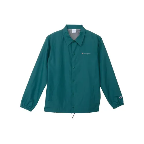 Champion FW24 Jackets Coats Men's Dark Green