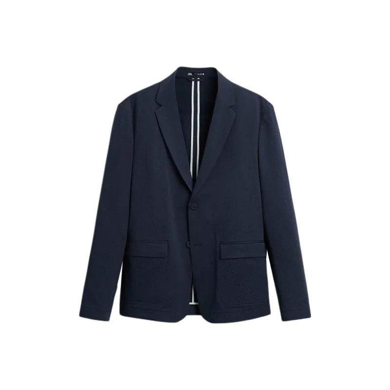 ZARA Business Suits Men Blue-0