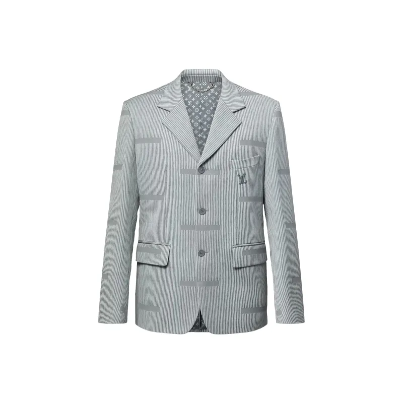 LOUIS VUITTON Lv X Park Seo Bo Tailored Wool Single Breasted Jacket-0
