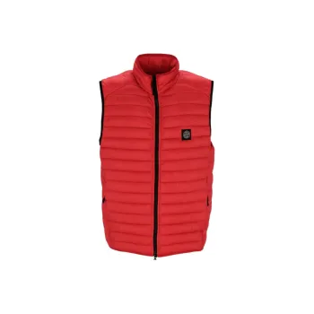 STONE ISLAND Vests Men Red
