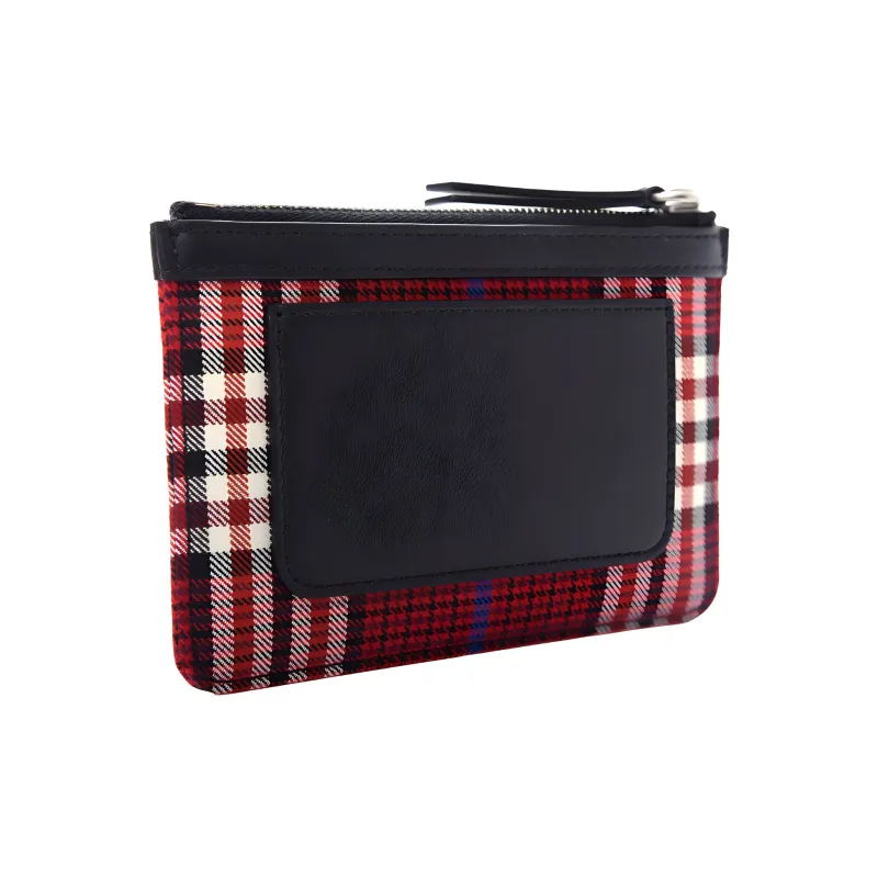 Mulberry Canvas Canvas Bag Coin Purse Wallet Women's Scarlet-1