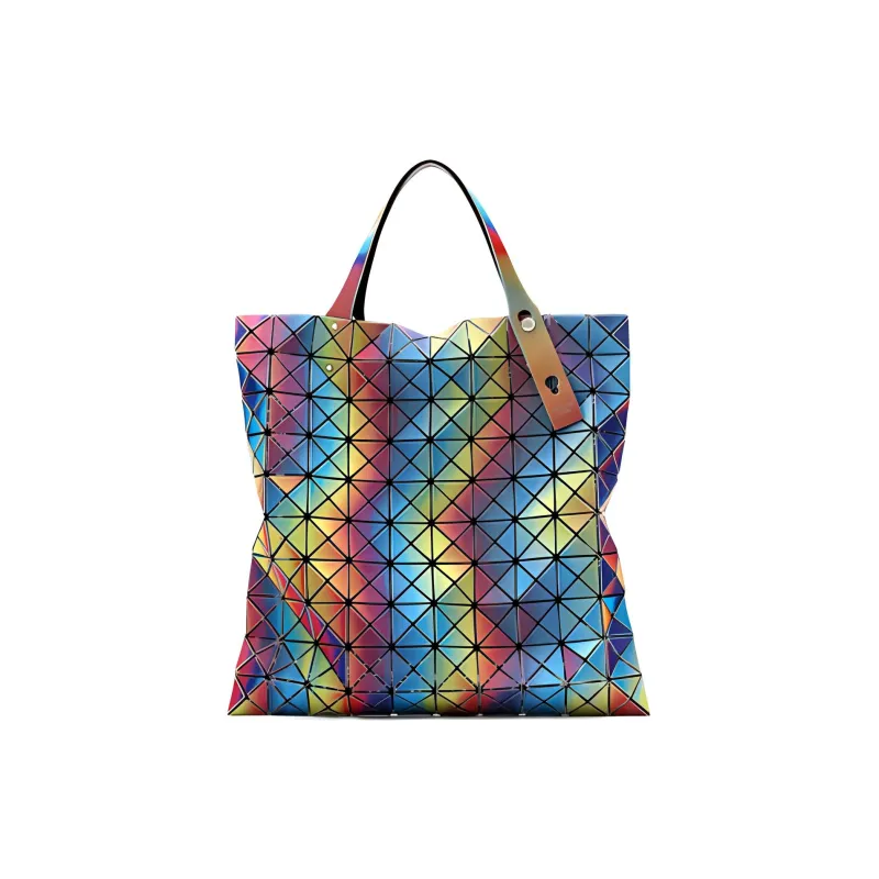 ISSEY MIYAKE Prism Polyvinyl Chloride Based Polyester Tote Bag, Shopping Bag, Handbag, Shoulder Bag Women's Rainbow-0
