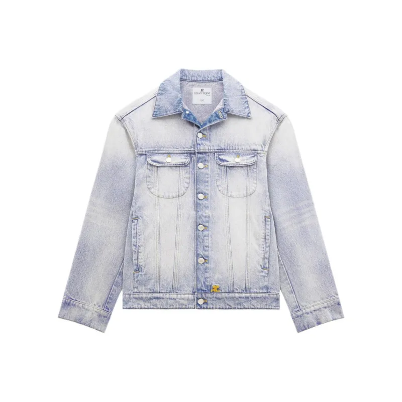 COURREGES Cocoon Denim Jacket-0
