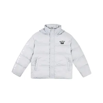 Boy London Down Jacket Winter Unisex Silver