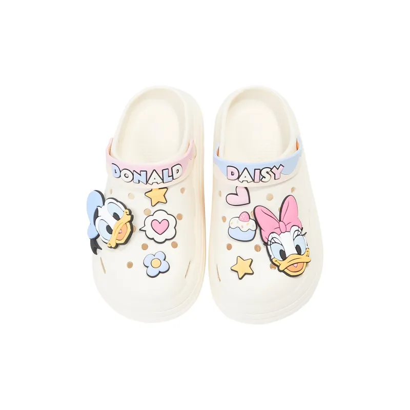 GUKOO x Disney Donald Duck Series Slippers Ecru-1