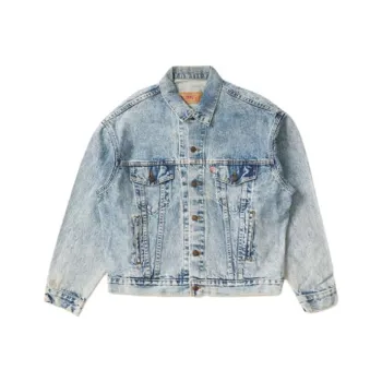 Levis Denim Jackets Men Blue