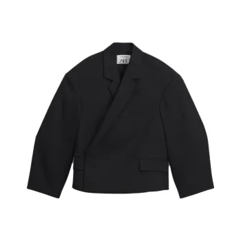 ZARA Business Suits Men Black