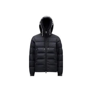 Moncler Hooded Feather Down Jacket