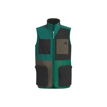 Adidas CITY ESCAPE WOVEN VEST Vest Unisex Forest Green