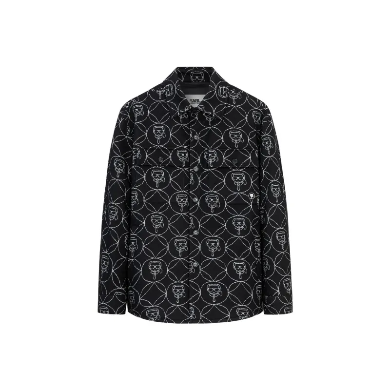 KARL LAGERFELD FW23 Jackets & Coats Men's Black-0